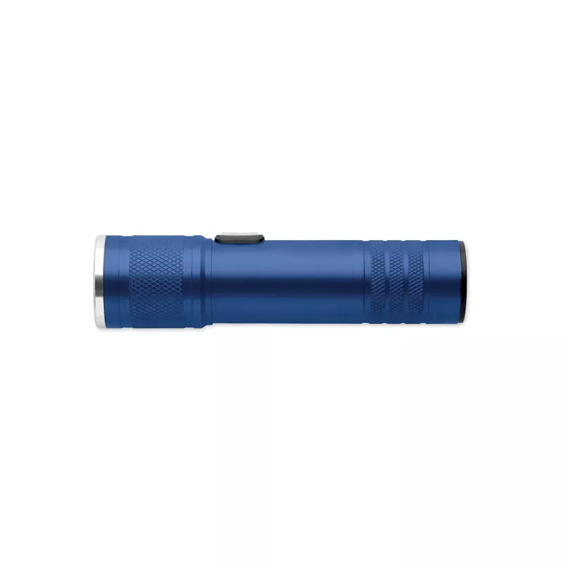 Latarka COB z aluminium z recyklingu FLASHRA - Niebieski (MO2724-04)