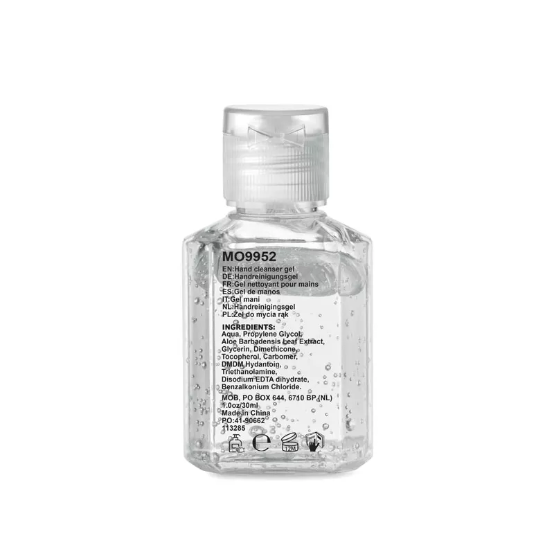 Żel do mycia rąk bezalkoholowy 30 ml GEL 30 - Przezroczysty (MO9952-22)