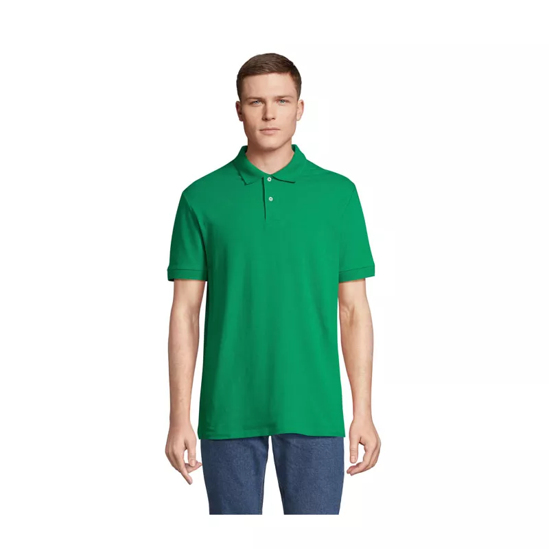 Koszulka polo męska z czesanej bawełny Sol's PACIFIC - Zielony (S04439-KG)