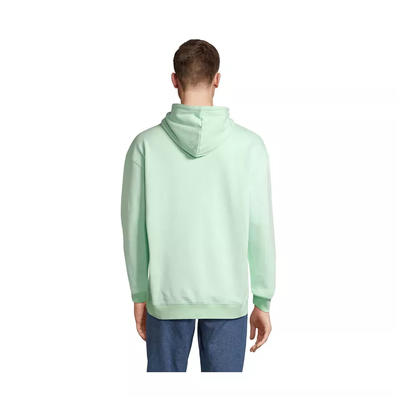 Bluza unisex z kapturem 280 g/m² Sol's CONDOR - Frozen Green (S03815-GN)