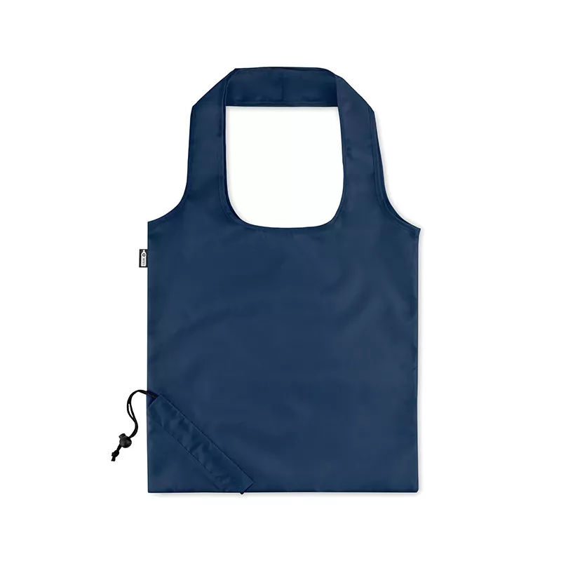 Torba składana z RPET 190T w etui FOLDPET - Francuski Granat (MO9861-85)