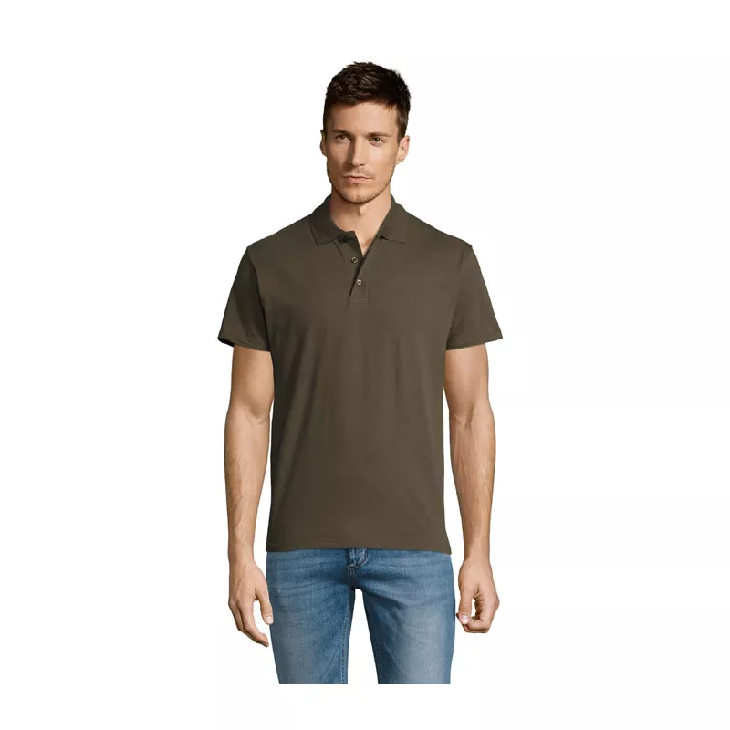 Koszulka polo męska piqué 170 g/m² Sol's SUMMER II - Army (S11342-AR)
