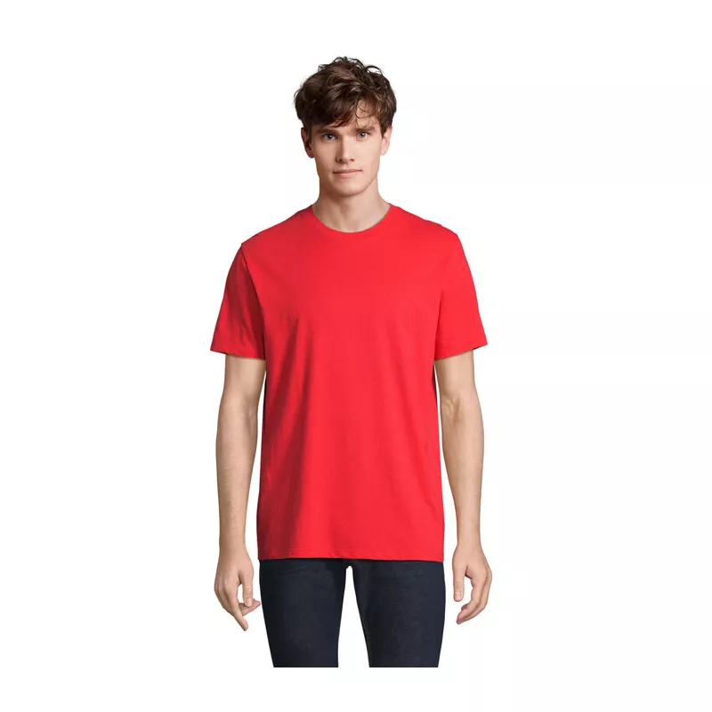 Koszulka unisex organiczna 175 g/m² Sol's LEGEND - Bright Rojo (S03981-BT)