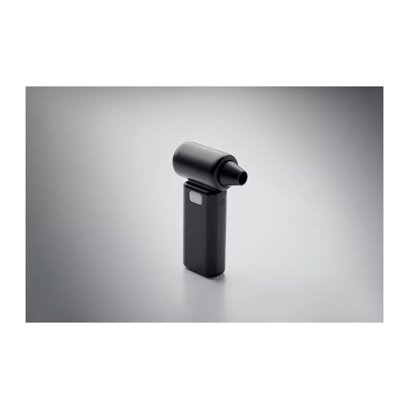 Wentylator przenośny turbo z LED TECHMATE BAMBOO - Czarny (MO2650-03)