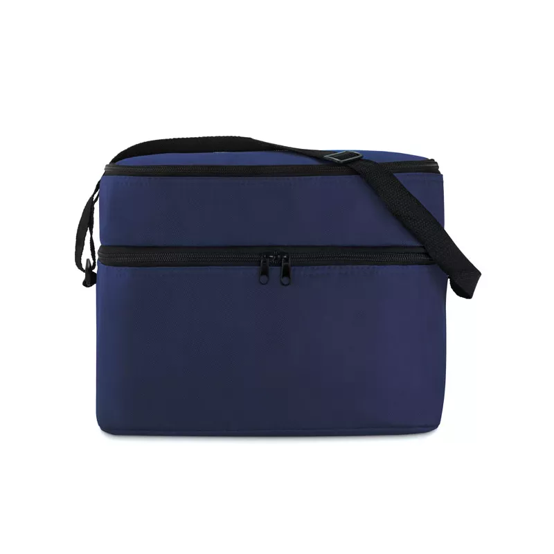 Torba termiczna z 2 przegrodami z poliestru 600D CASEY - Niebieski (MO8949-04)