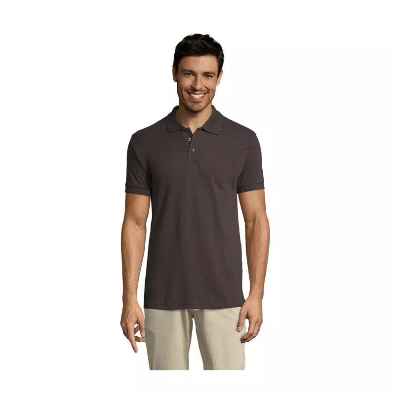 Koszulka polo męska 200 g/m² Sol's PRIME MEN - Ciemny Szary (S00571-DG)