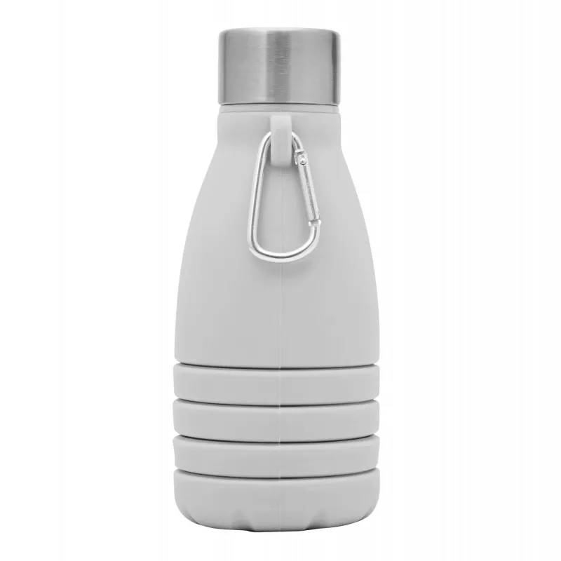 Składana butelka do picia 550 ml BIG GETS SMALL - szary (56-0603193)