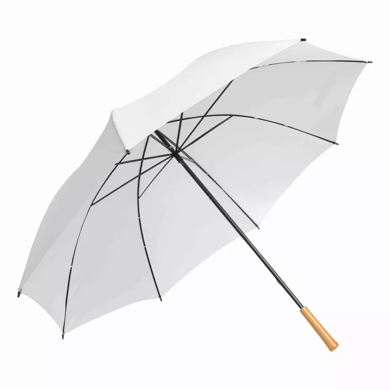 Parasol typu golf RAINDROPS - biały (56-0104220)