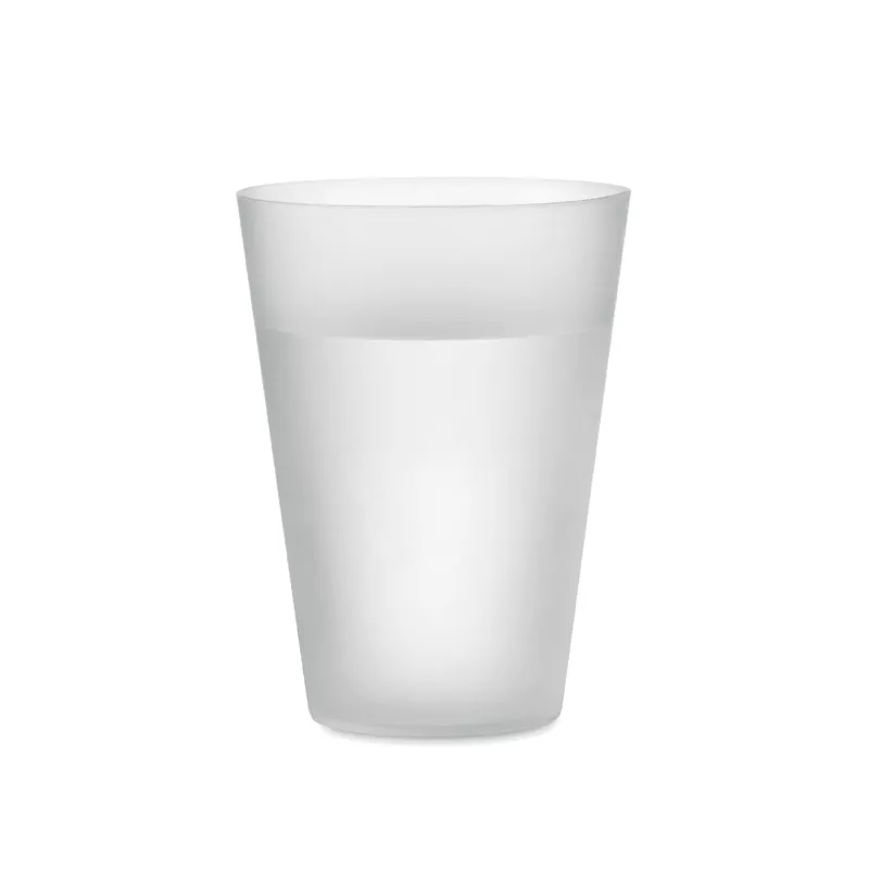 Kubek eventowy z PP 300 ml FESTA - Przezroczysty Bialy (MO6375-26)