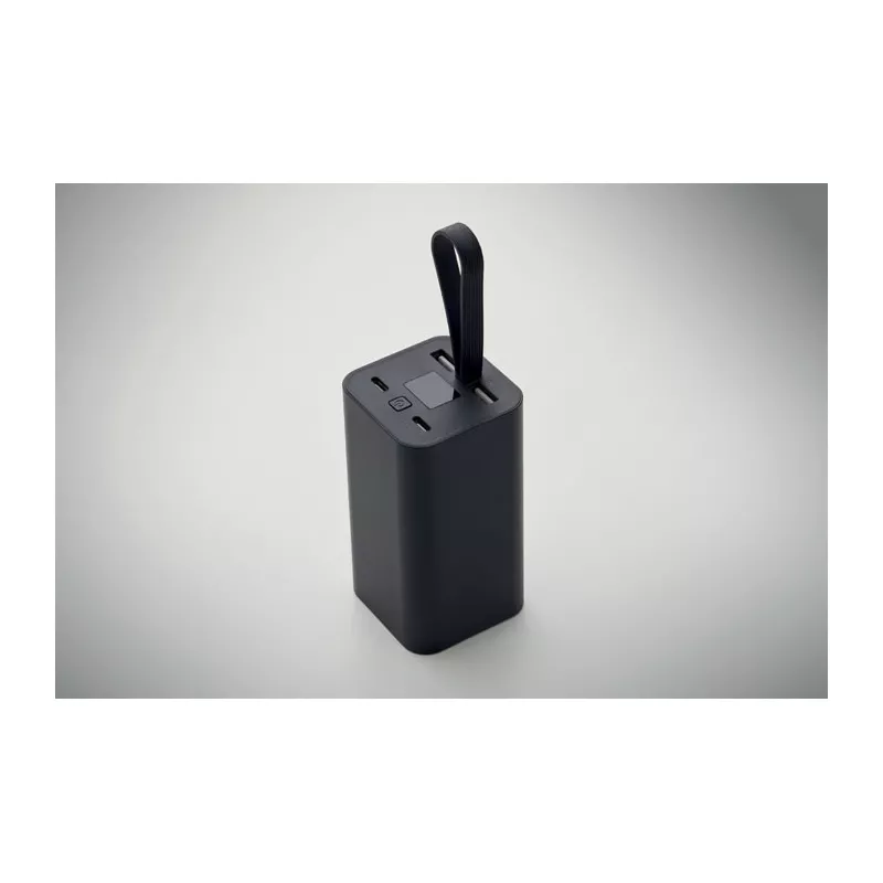 Powerbank aluminiowy 20 000 mAh PD 65W VOIMA - Czarny (MO2943-03)