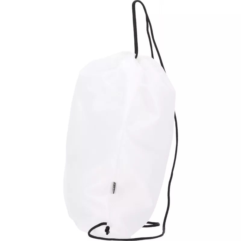 Worek z poliestru z recyklingu 210D WANDA - biały (6470006)