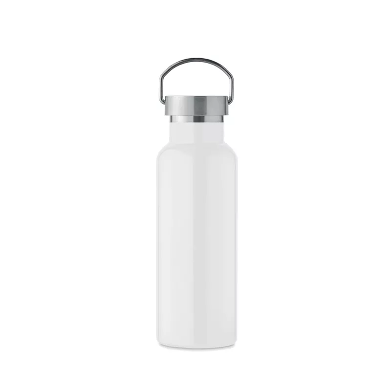 Butelka termiczna z recyklingu 500 ml FLORENCE - Bialy (MO2107-06)