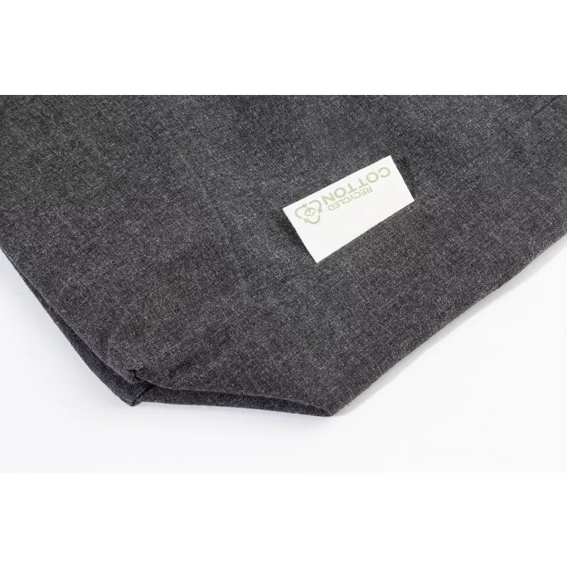 Guspex Hue torba na zakupy z recyklingowanej bawełny - czarny (AP800692-10)