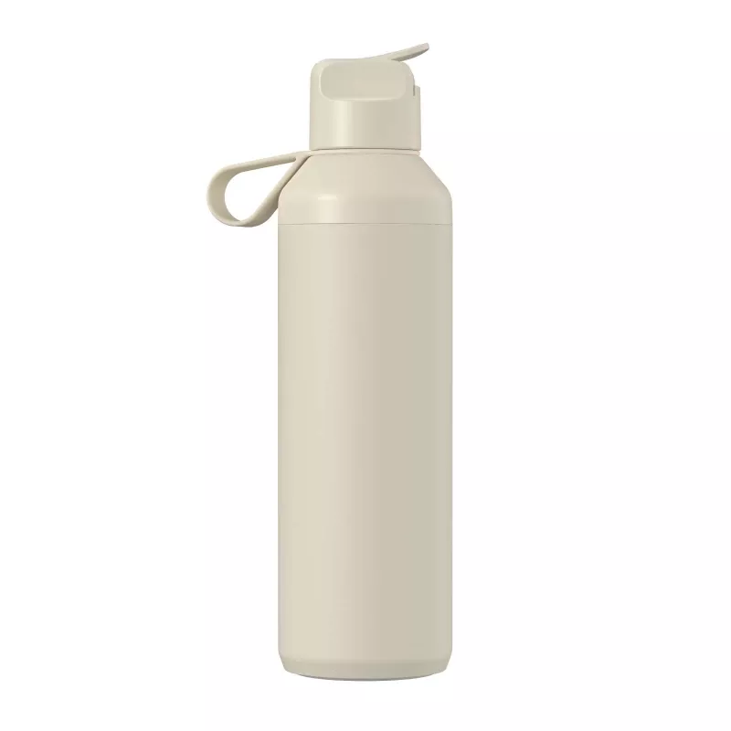 Bidon Ocean Bottle Peak GO 710 ml z recyklingowanej stali nierdzewnej - Sandstone (10094006)