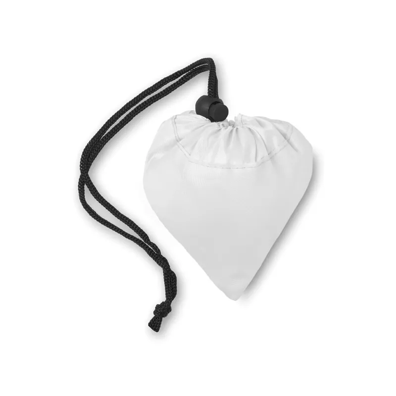 Torba na zakupy składana z poliestru 210D FRESA - Bialy (MO9003-06)