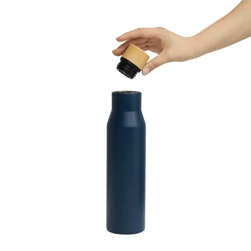 Próżniowa butelka do picia 500 ml DRINK NOBLY - granatowy (56-0304607)