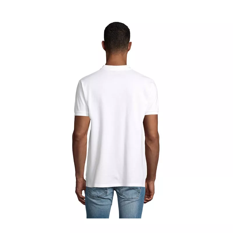Polo męskie organiczne 170 g/m² Sol's PLANET MEN - Bialy (S03566-WH)