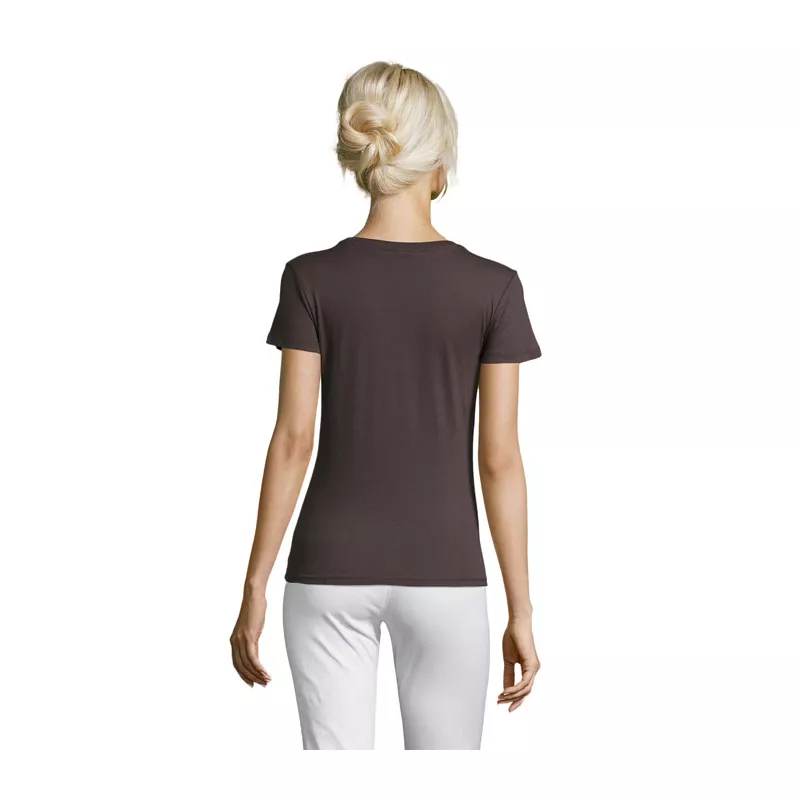 Koszulka damska dopasowana 150 g/m² Sol's REGENT WOMEN - Ciemny Szary (S01825-DG)