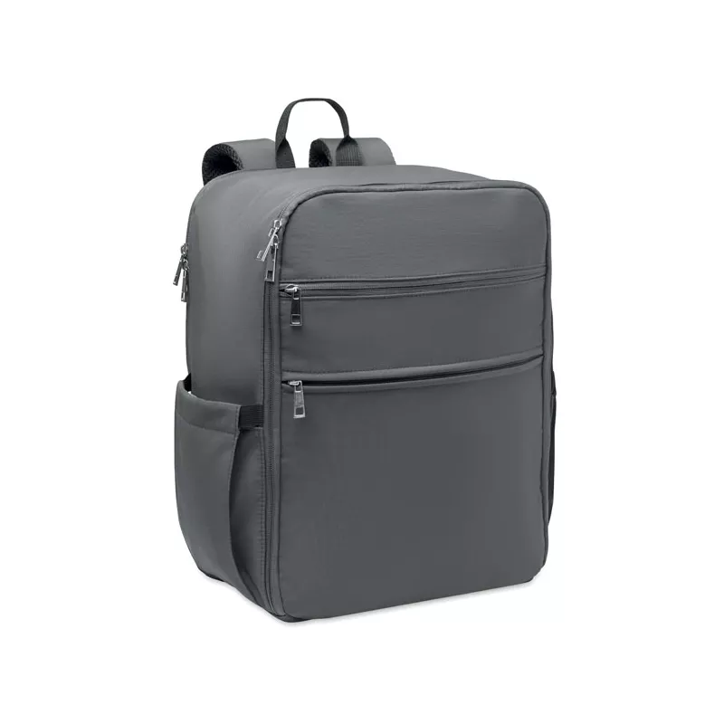 Plecak kabinowy z nylonu na laptop 15" 20 l SALEM - Kamienny Szary (MO3155-15)