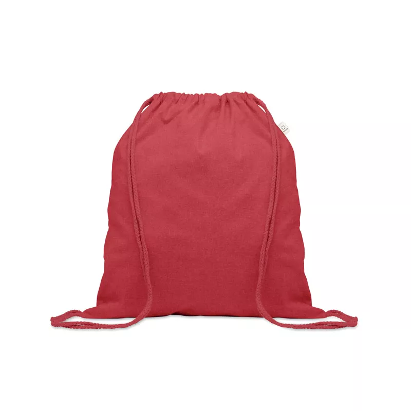 Worek z recyklingu 140 g/m² CABETRI COLOUR - Czerwony (MO2402-05)