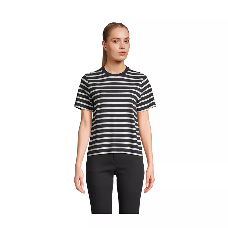 Koszulka damska organiczna Sol's LEGEND WOMEN - Navy|Off White (S04776-BH)