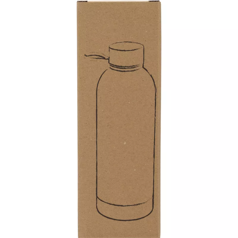 Butelka stalowa soft touch OSTRAVA 750 ml - czerwony (496805)