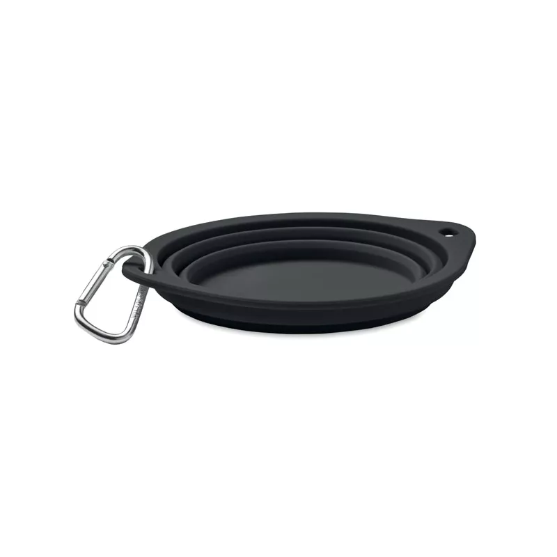 Miska składana dla zwierząt 350 ml KOLAPDIER - Czarny (MO2566-03)