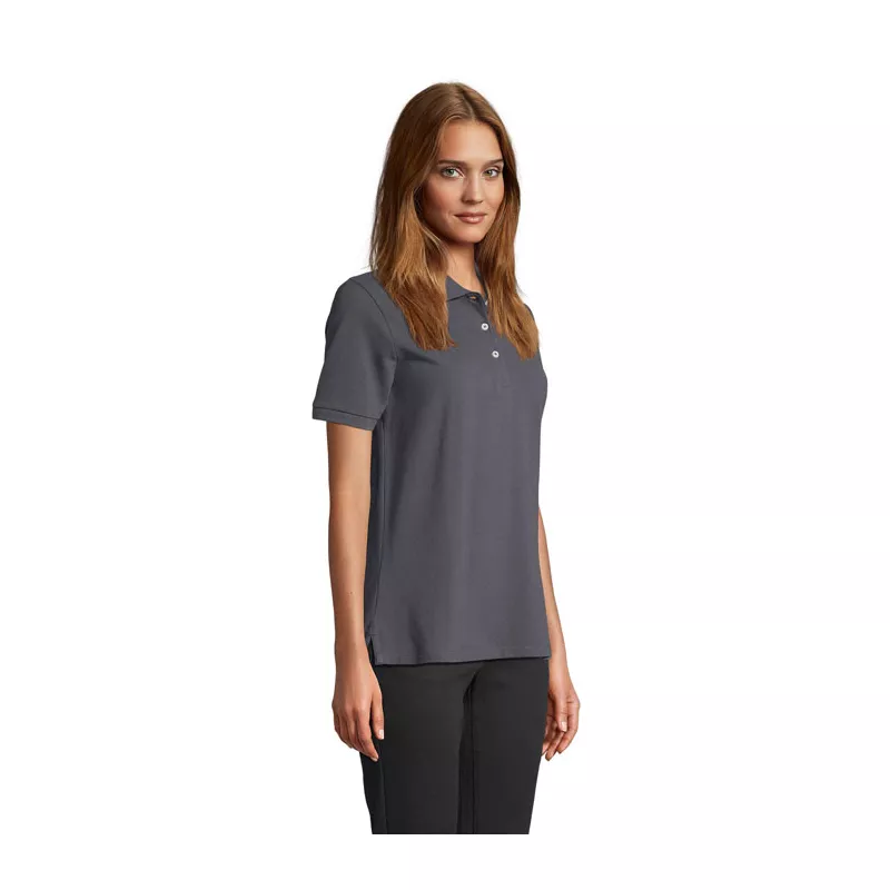 Koszulka polo damska Sol's PACIFIC WOMEN - Mysi Szary (S04440-MU)