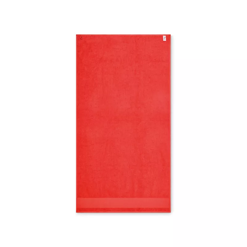 Ręcznik kąpielowy 380 g/m² 70x140 cm ISLAND 70 - Czerwony (MO2766-05)