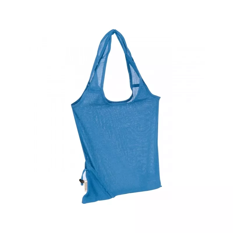 Torba bawełniana z recyklingu 118 g/m2 Modena - jasnoniebieski (526224)