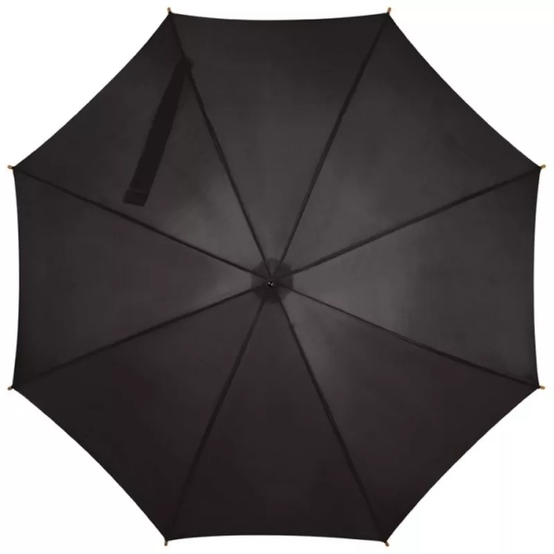 Parasol automatyczny drewniany Ø105 cm NANCY - czarny (513103)