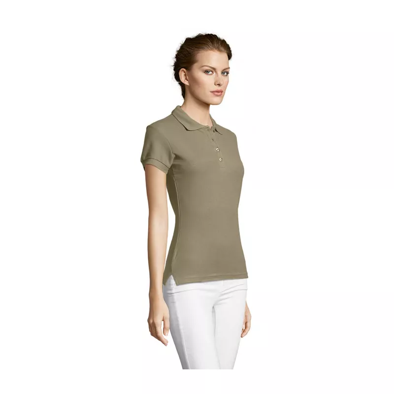 Koszulka polo damska piqué 210 g/m² Sol's PEOPLE - Khaki (S11310-KH)