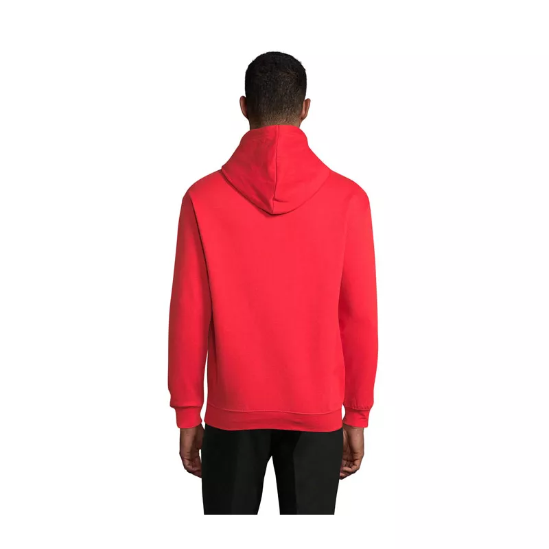 Bluza unisex z kapturem 280 g/m² Sol's CONDOR - Bright Rojo (S03815-BT)