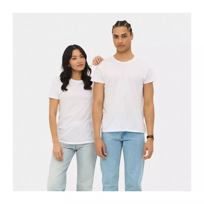 Koszulka unisex organiczna 140 g/m² Sol's EPIC - Bialy (S03564-WH)