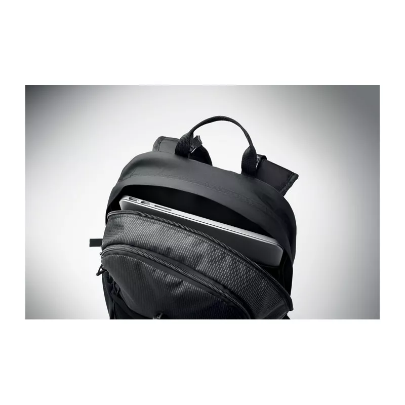 Plecak turystyczny 18 l na laptop 15" BAGGA - Czarny (MO2372-03)