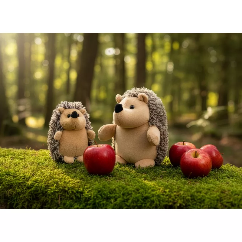 Pluszowy jeż | Danica - szary (HE849-19)