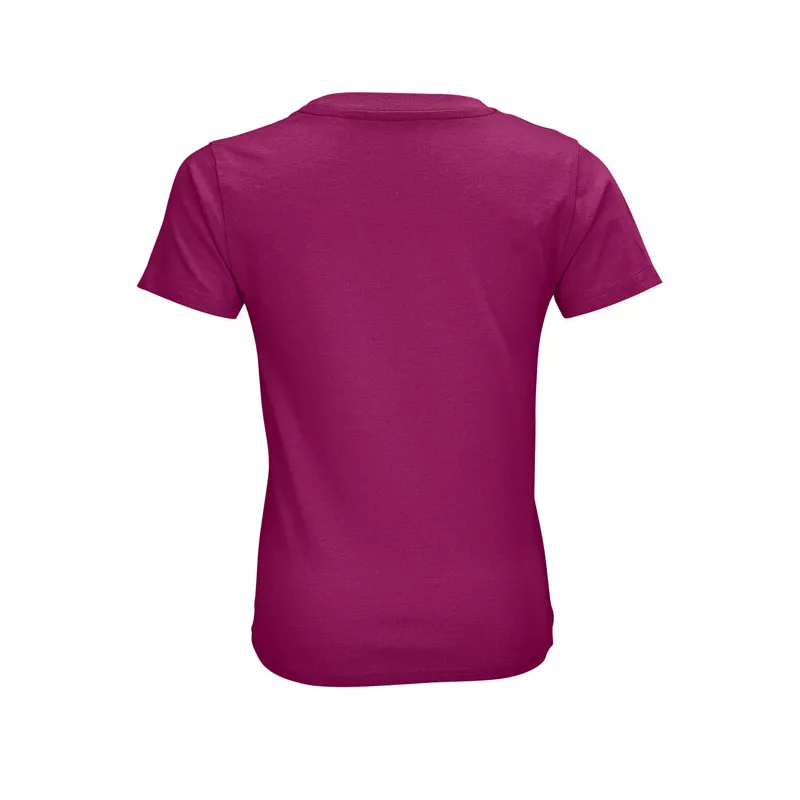Koszulka organiczna 150 g/m² Sol's CRUSADER KIDS - Fuchsia (S03580-FU)
