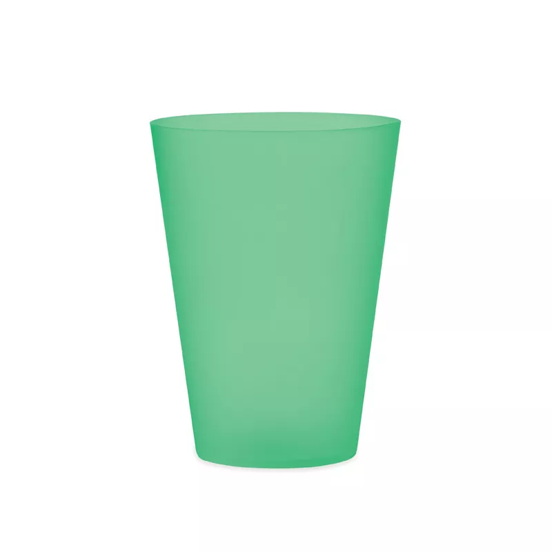 Kubek eventowy z PP 300 ml FESTA - Przezroczysty Zielony (MO6375-24)