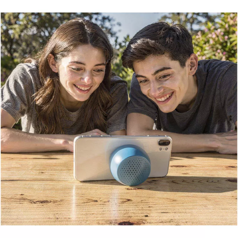 Boompods Zero-Snap 5W, wodoodporny, bezprzewodowy głośnik z magnetycznym mocowaniem - Bladoniebieski (12083050)