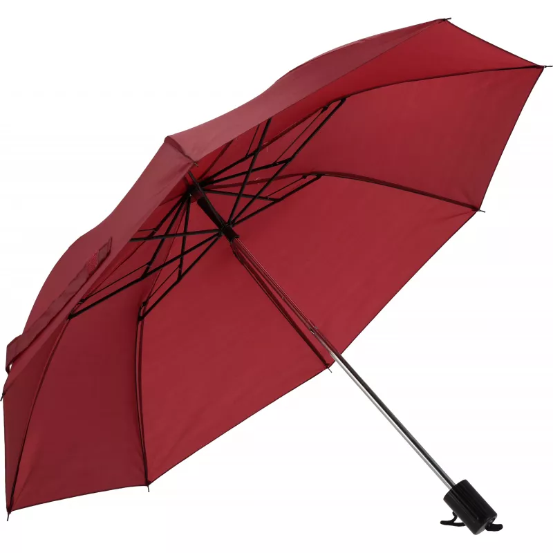 Parasol manualny Ø88 cm LILLE - bordowy (518802)