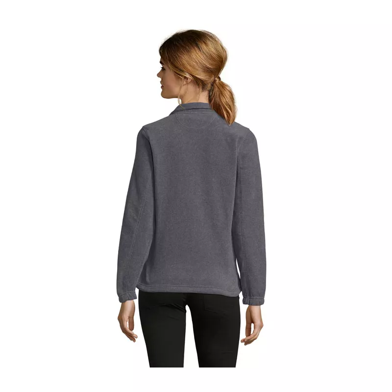 Polar damski rozpinany 300 g/m² Sol's NORTH WOMEN - Szary Melanż (S54500-GM)