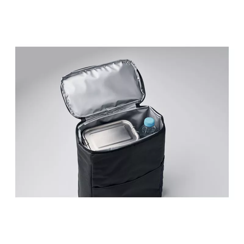 Plecak termiczny z RPET 600D 11 l MUFRIO - Czarny (MO2972-03)