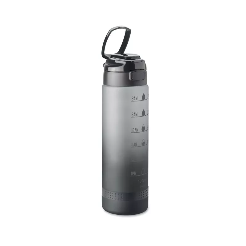 Butelka sportowa z RPET 1000 ml LEVEL - Bialy (MO2409-06)