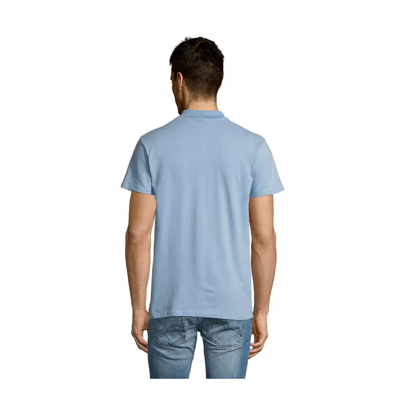 Koszulka polo męska piqué 170 g/m² Sol's SUMMER II - Sky Blue Pique (S11342-SP)