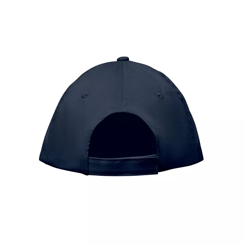Czapka z daszkiem 5-panelowa z bawełny 180 g/m² SUNNY - Francuski Granat (MO2345-85)
