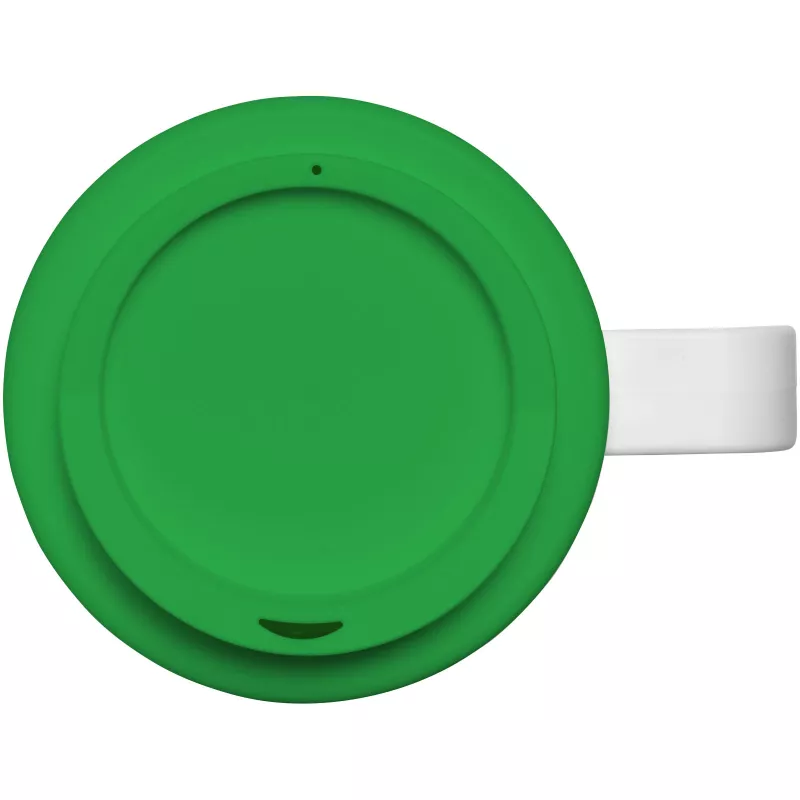 Kubek termiczny z serii Brite-Americano Grande o pojemności 350 ml - Biały-Zielony (21000606)