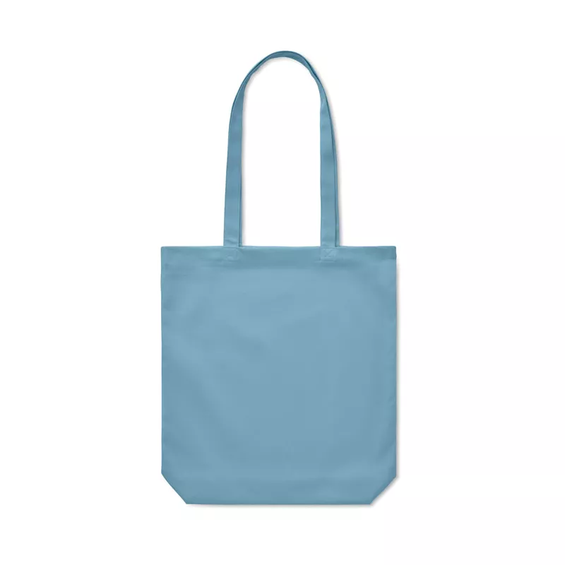Torba bawełniana na zakupy 270 g/m² RASSA COLOURED - Petrol (MO6442-20)