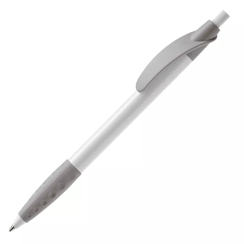 Długopis plastikowy (ABS) Cosmo - biało / srebrny (LT87622-N0105)