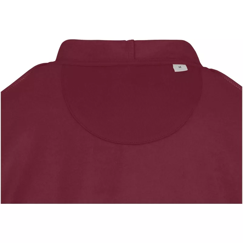 Jasper bluza unisex z kapturem z materiału organicznego pochodzącego z recyklingu z certyfikatem OCS, o gramaturze 280 g/m² - Głęboki bordowy (39666-DPBURGUN)