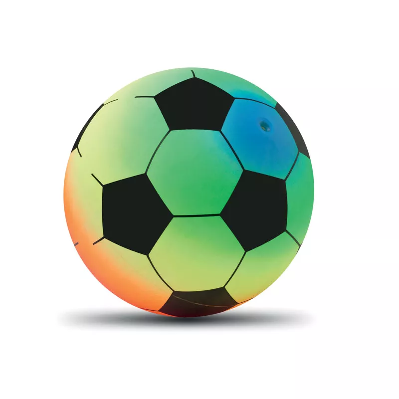 Piłka plażowa dmuchana z PVC RAINBALL - Wielokolorowy (MO2558-99)